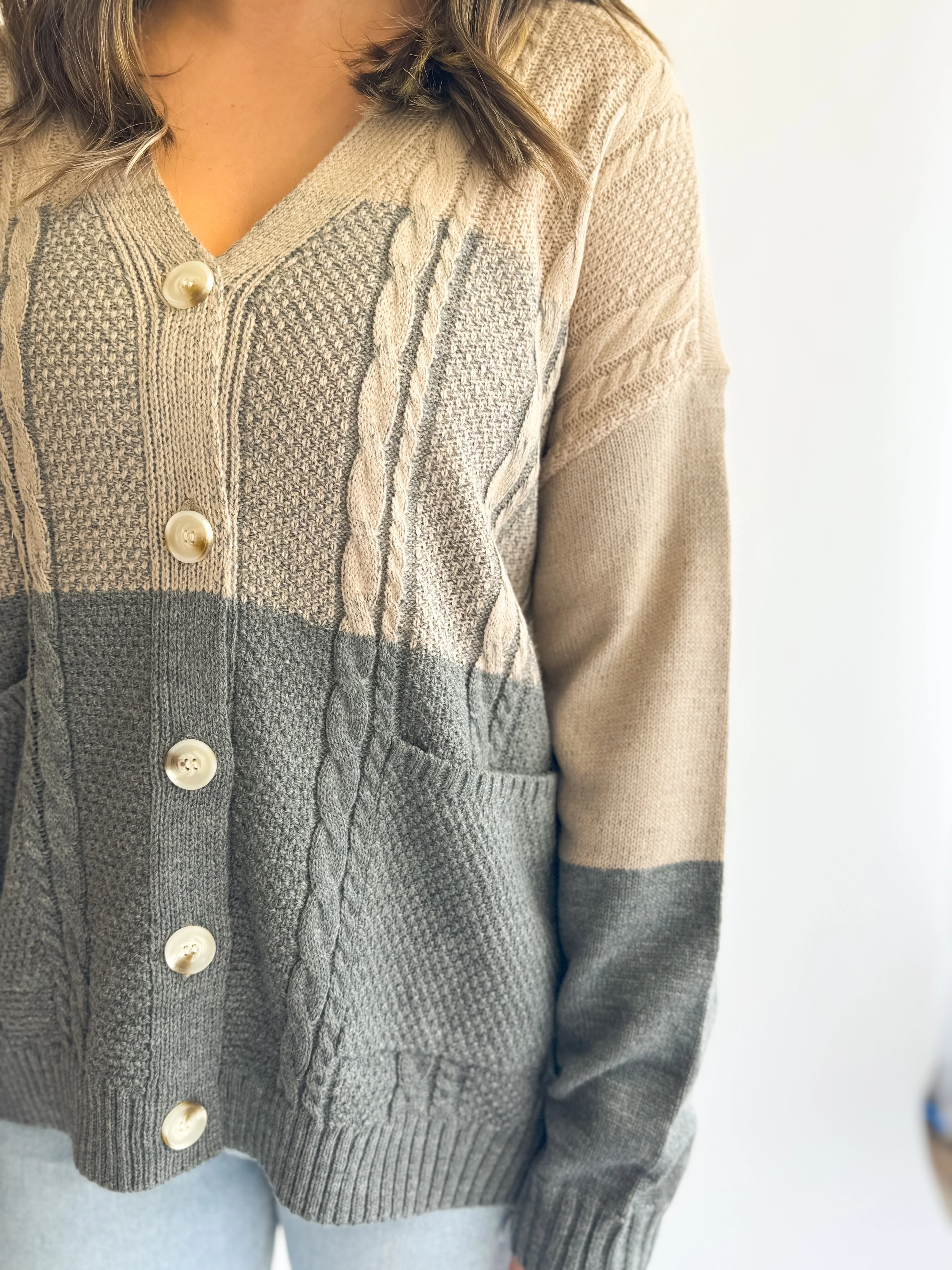 Mocha Ombre Cardigan