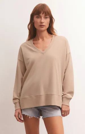 MODERN WEEKENDER V-NECK / BIRCH
