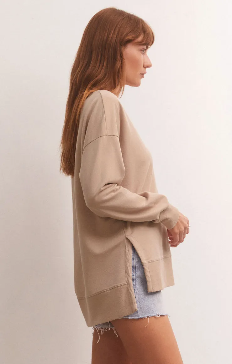 MODERN WEEKENDER V-NECK / BIRCH