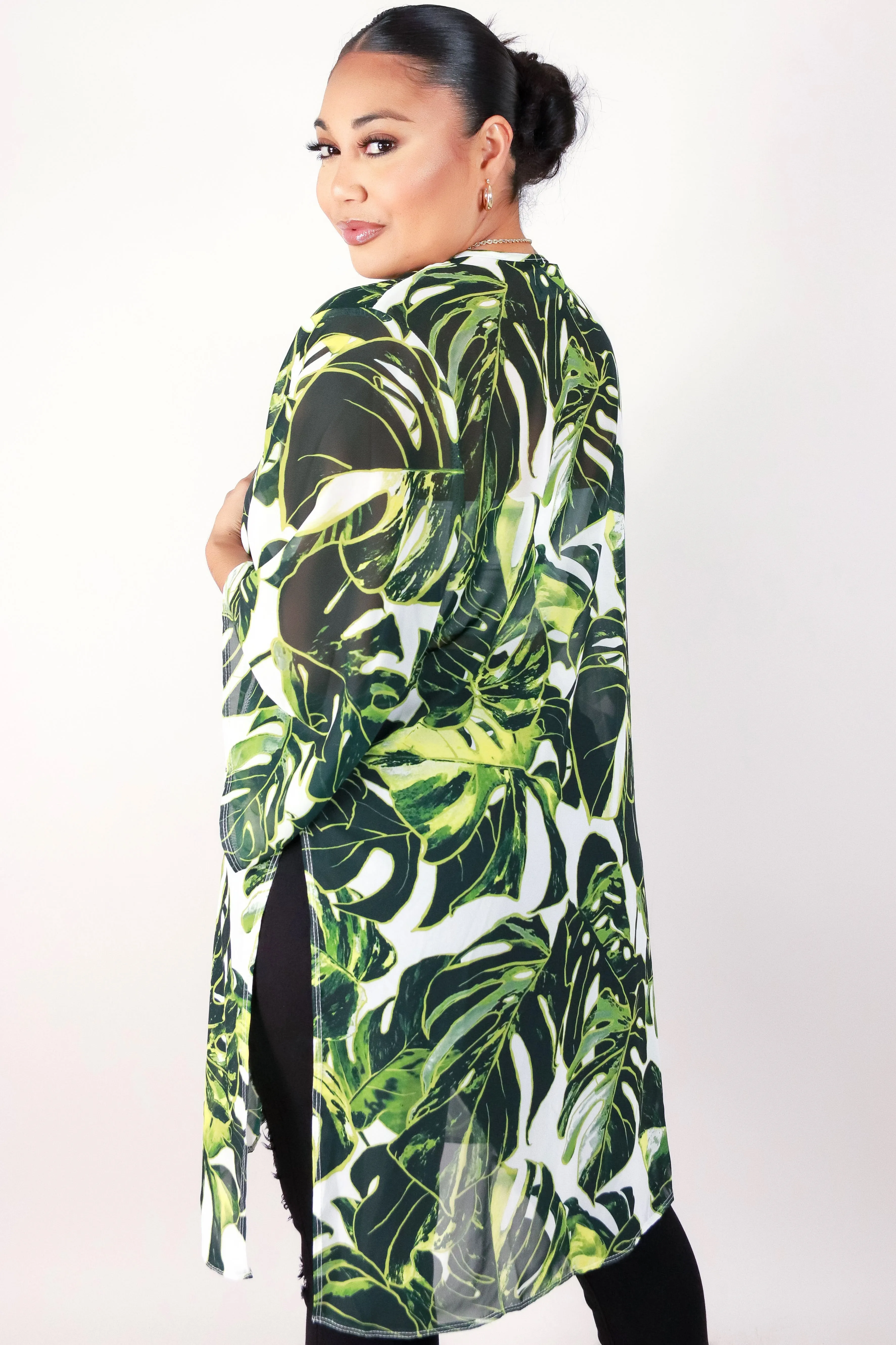 MONSTERA CARDIGAN