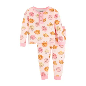 Mud Pie Cowgirl Pajama Set
