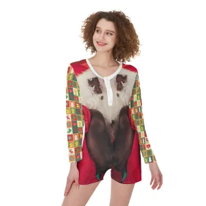 Naughty List-Piece Women's Pajamas