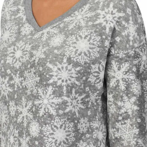 Nautica Women's 2 Piece Fleece Pajama Sleepwear Set