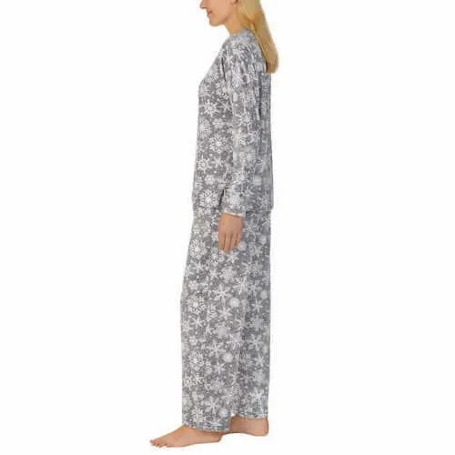 Nautica Women's 2 Piece Fleece Pajama Sleepwear Set