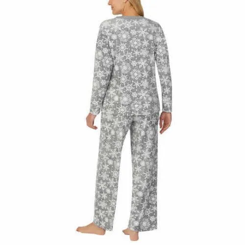 Nautica Women's 2 Piece Fleece Pajama Sleepwear Set