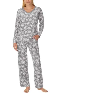 Nautica Women's 2 Piece Fleece Pajama Sleepwear Set