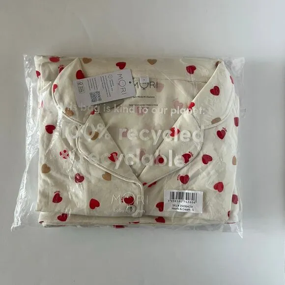 NEW Mori Women’s Modal heart pajamas