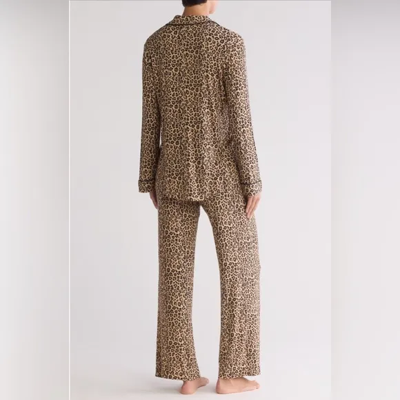 New Nordstrom Tranquility Modal Pajamas Animal Print Mixed Size Set