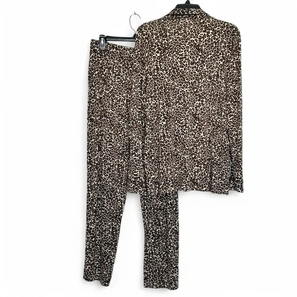 New Nordstrom Tranquility Modal Pajamas Animal Print Mixed Size Set