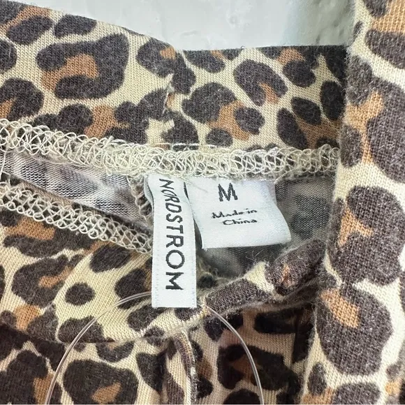 New Nordstrom Tranquility Modal Pajamas Animal Print Mixed Size Set