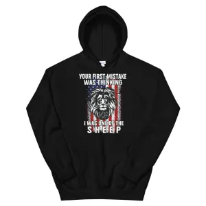NOT A SHEEP Unisex Hoodie