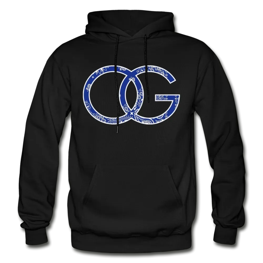 OG Crip with Blue Bandana Premium Adult Hoodie