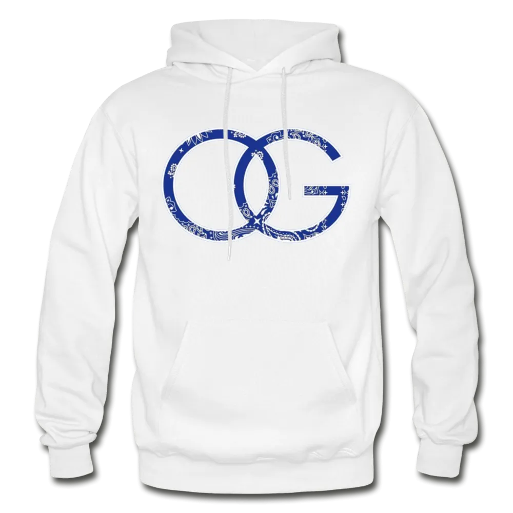 OG Crip with Blue Bandana Premium Adult Hoodie
