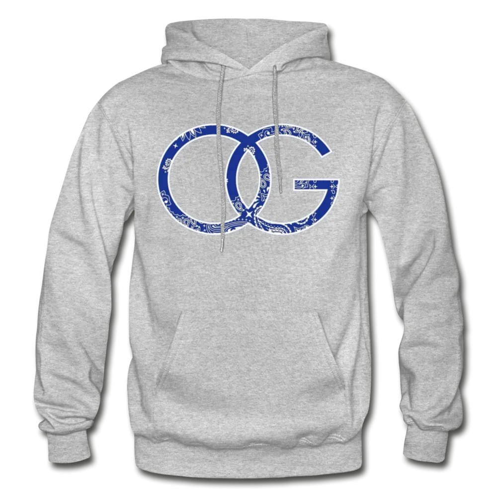 OG Crip with Blue Bandana Premium Adult Hoodie