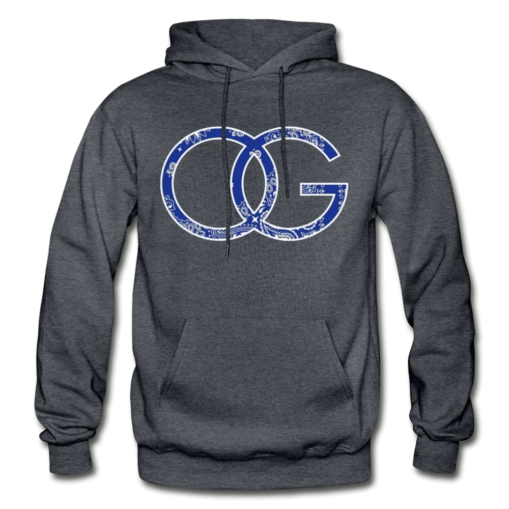 OG Crip with Blue Bandana Premium Adult Hoodie
