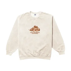 Other Side Store 'Love Cwasonts' Sweater - Vintage Washed Ecru