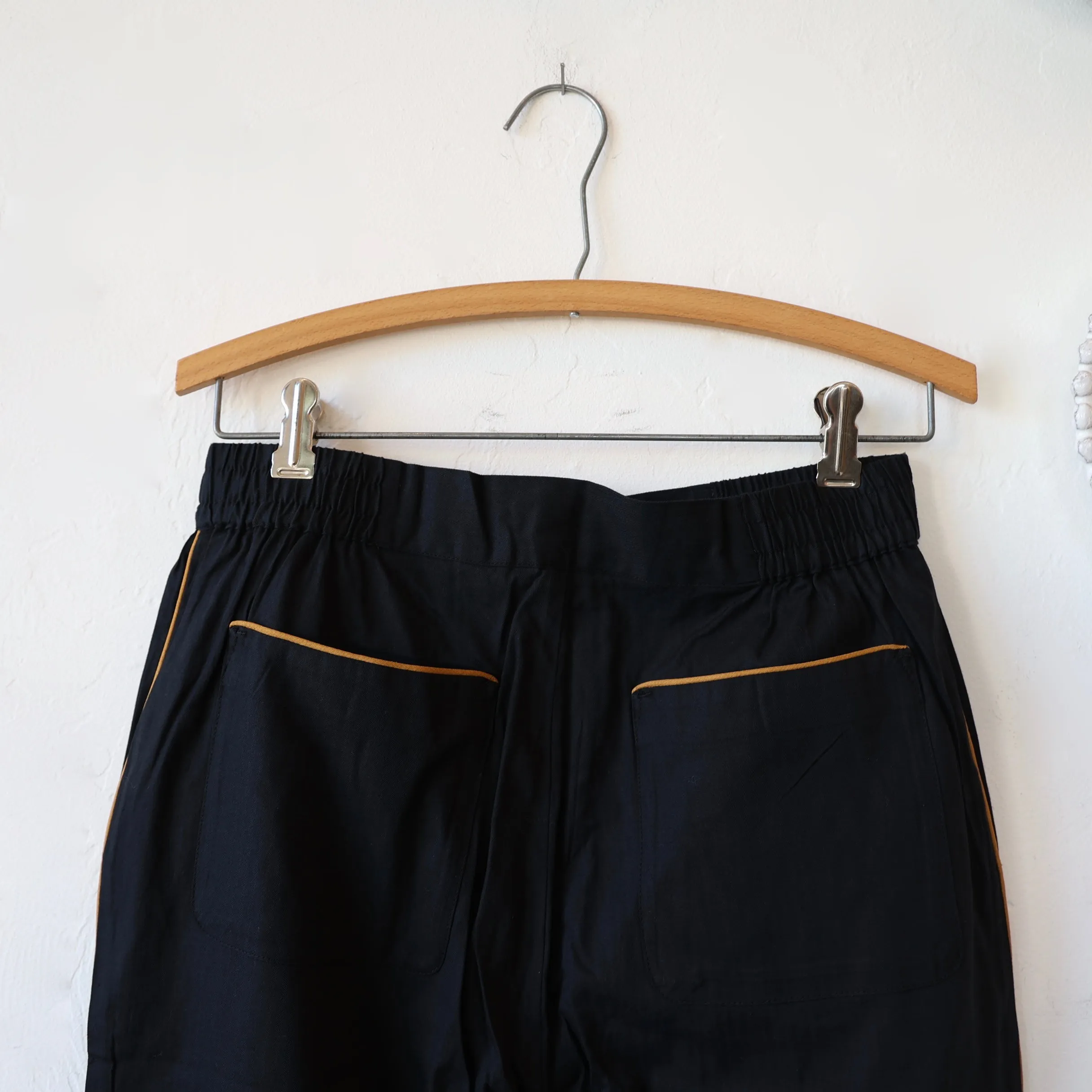 P. Le Moult Pajama Set - Black Herringbone