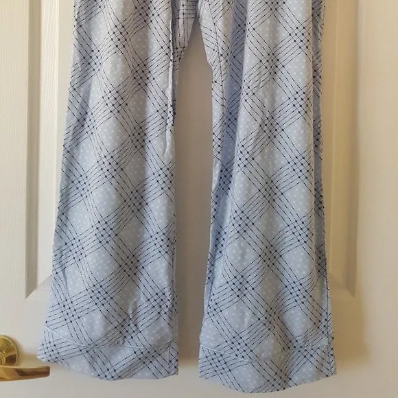 PENDLETON Sleepwear Pajamas Set Top Bottom PJ Button Top Size Large
