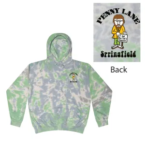 Penny Lane Guy Tie Dye Pullover Hoodie - Slushy