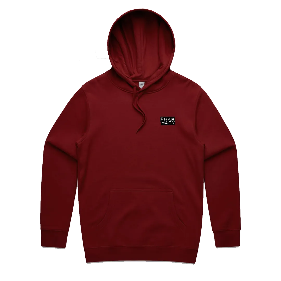 Pharmacy Mini Stacked Embroidered Hoodie