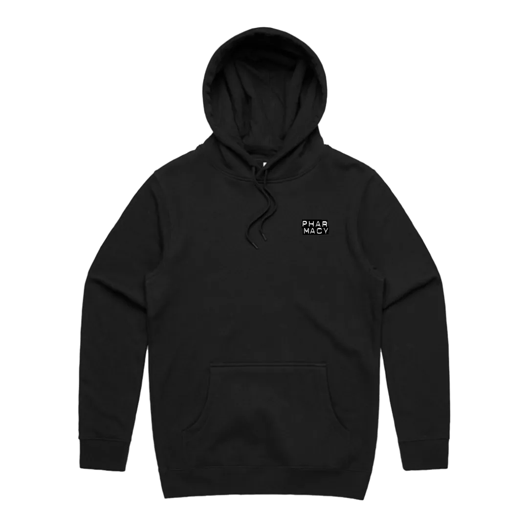 Pharmacy Mini Stacked Embroidered Hoodie