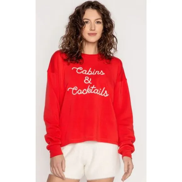 PJ Salvage Cabins &amp; Cocktails Pajama Set