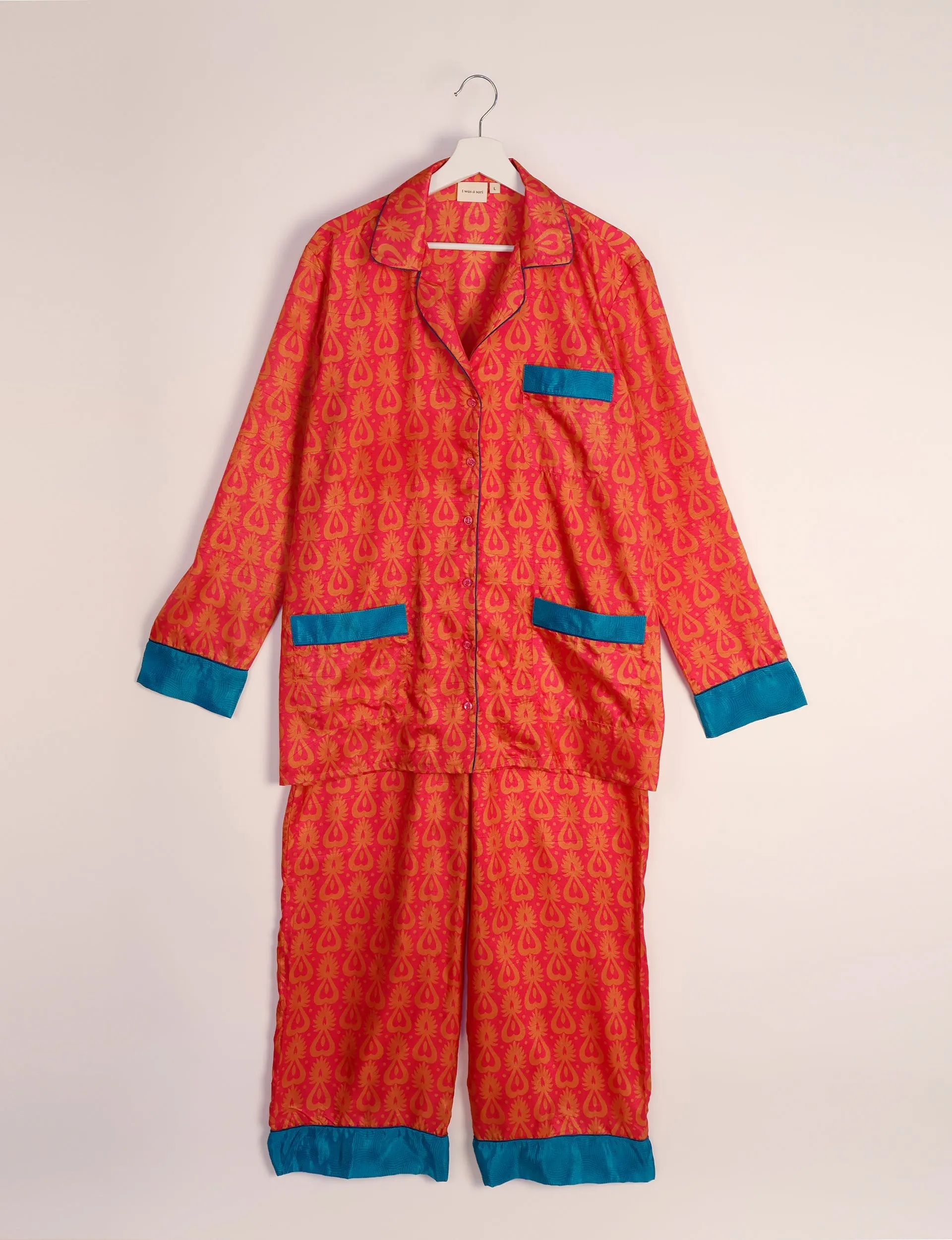 PJ SET LONG WITH LONG SLEEVES