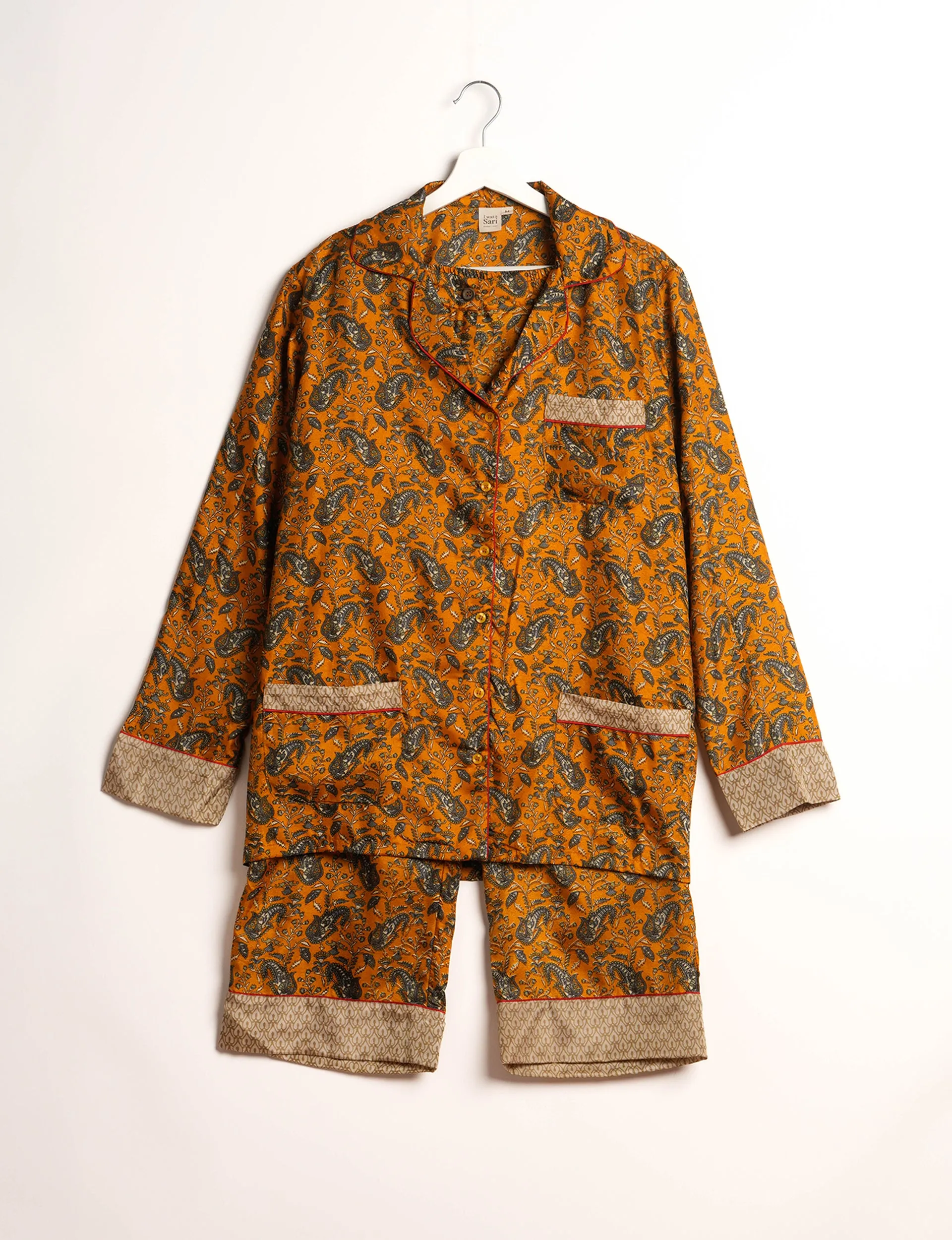 PJ SET LONG WITH LONG SLEEVES