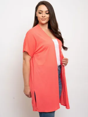 PLUS SIZE CARDIGAN