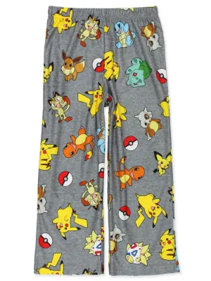 Pokemon Pikachu and Friends Lounge Pajama Pants