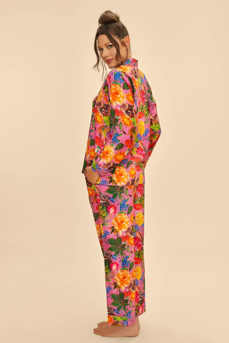 Powder Super Soft Lilac Whimsical Woodland Pyjamas