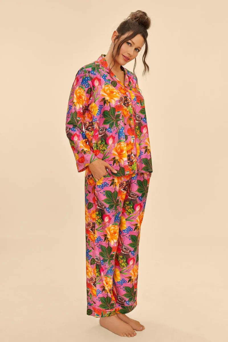 Powder Super Soft Lilac Whimsical Woodland Pyjamas