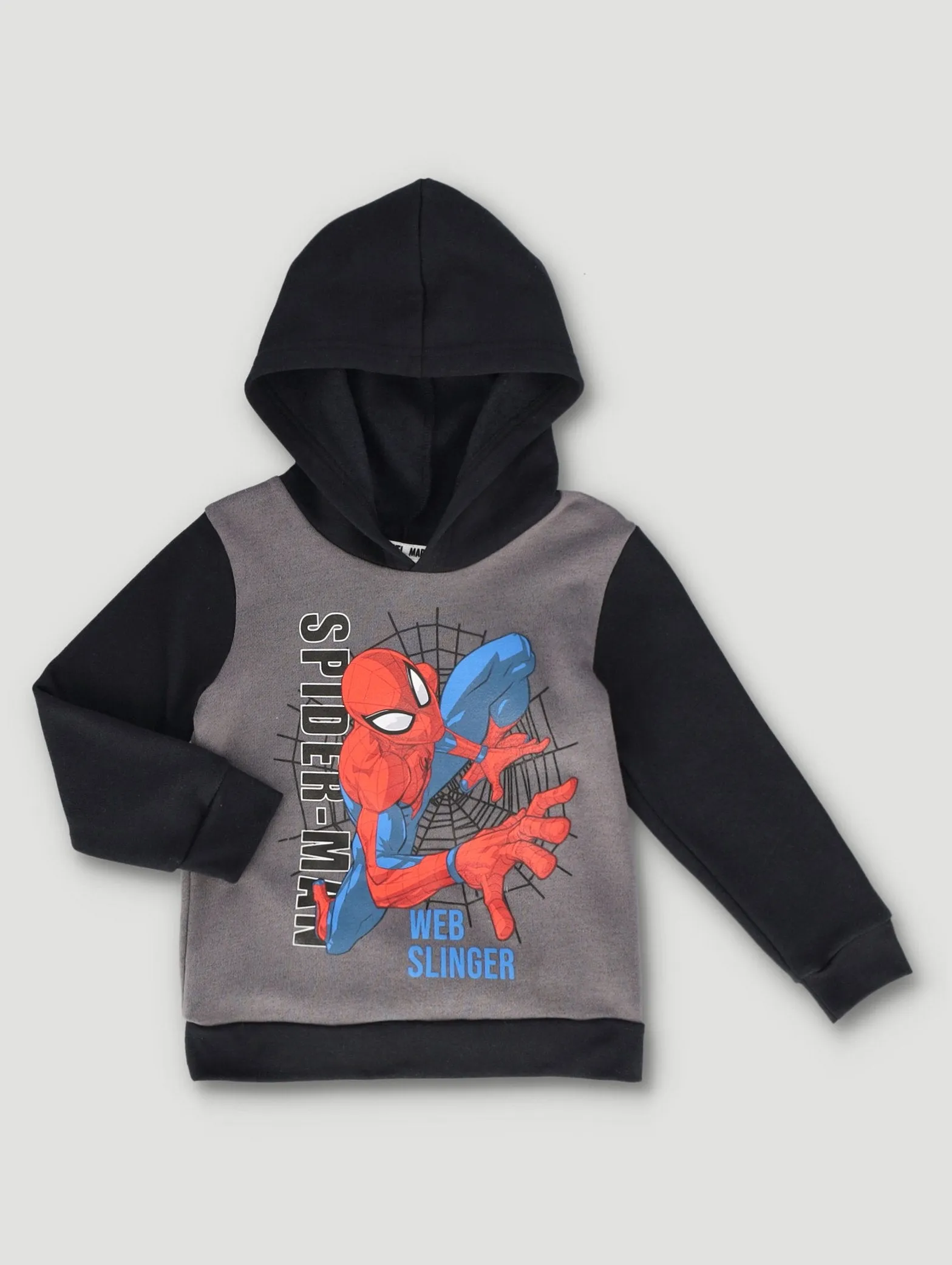 Pre-Boys Colorblock Hoody - Black