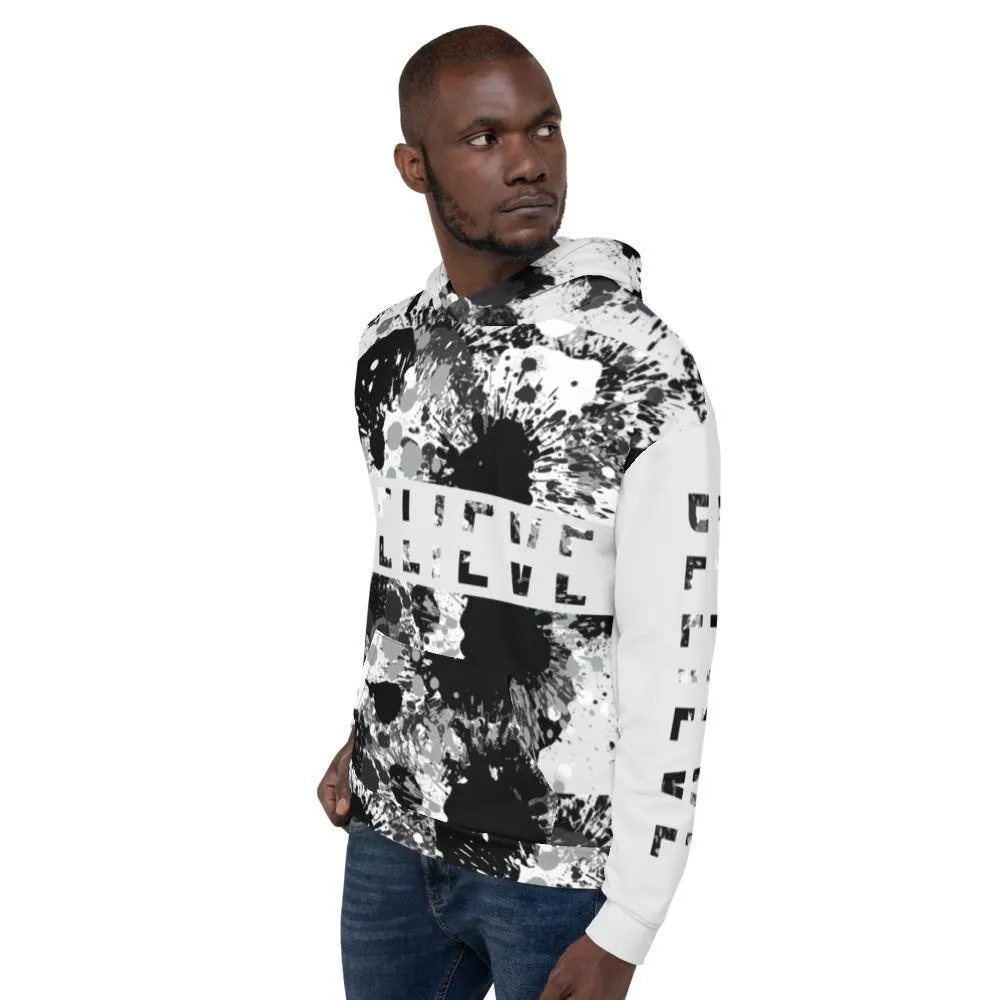 P.S. I Believe Too Unisex Black/Gray Hoodie