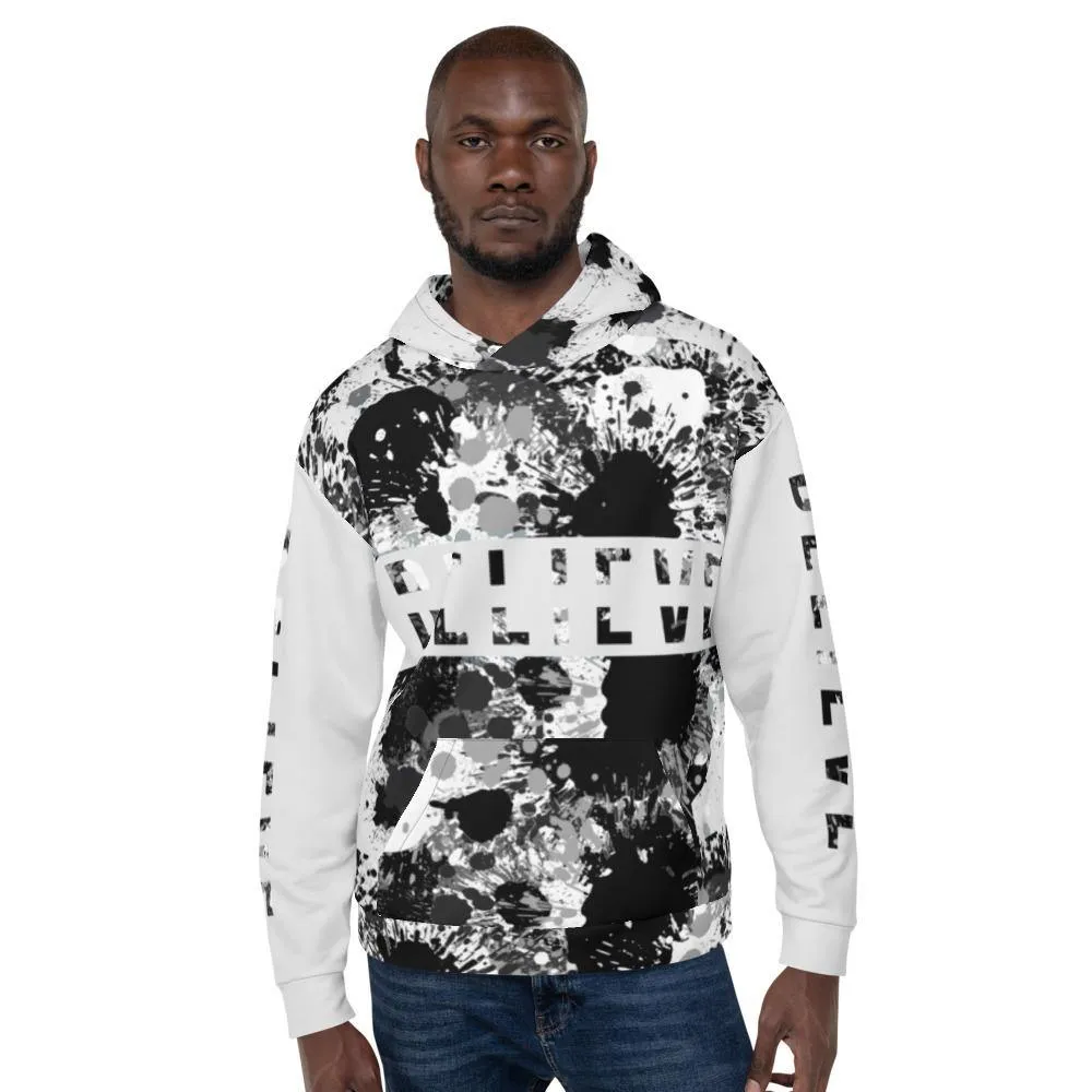 P.S. I Believe Too Unisex Black/Gray Hoodie