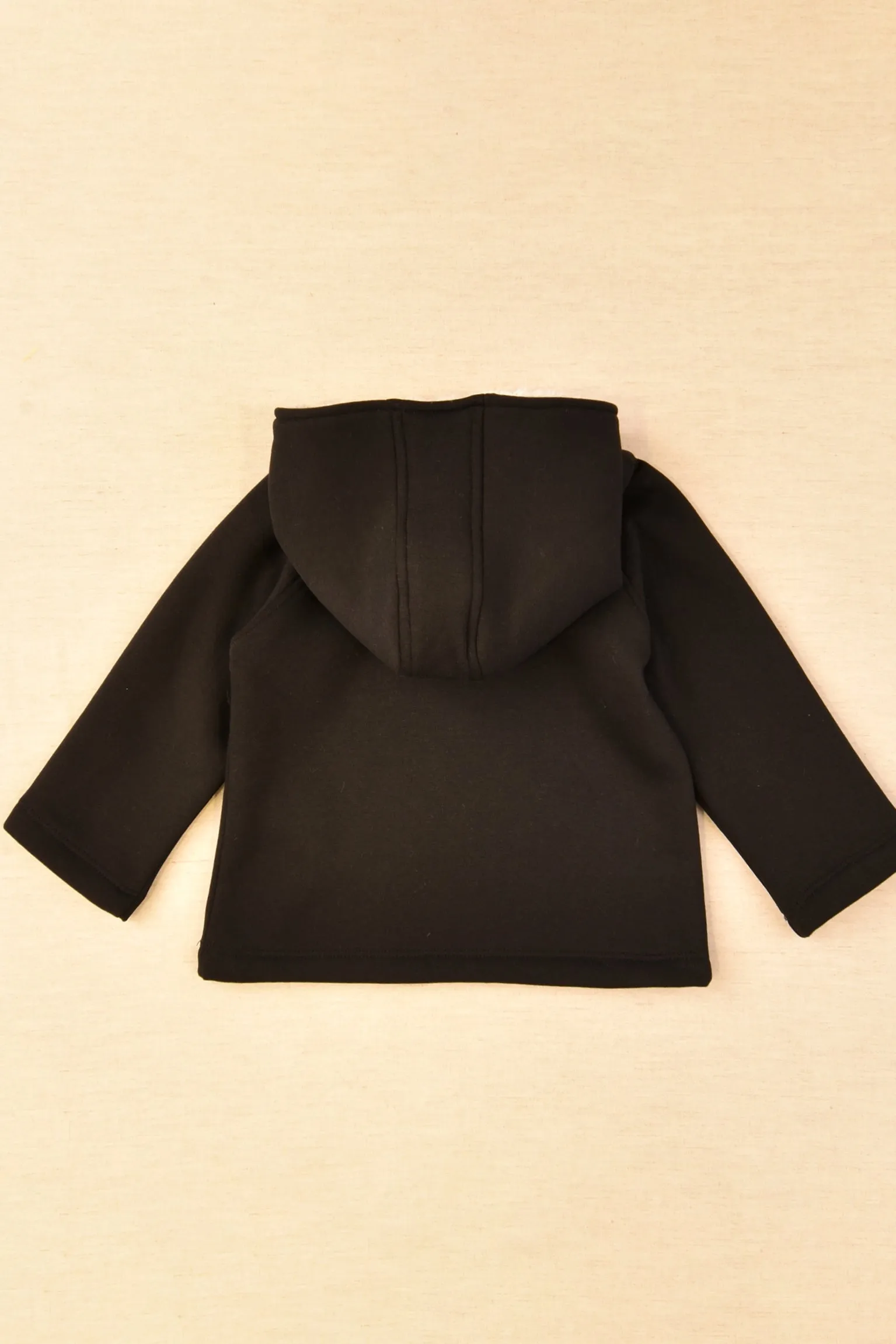 "Harlem" Black Tartan Lightning Bolt Hoodie