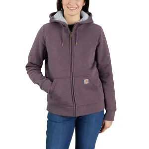 Relaxed Fit Midweight Sherpa Lined Full Zip Sweatshirt