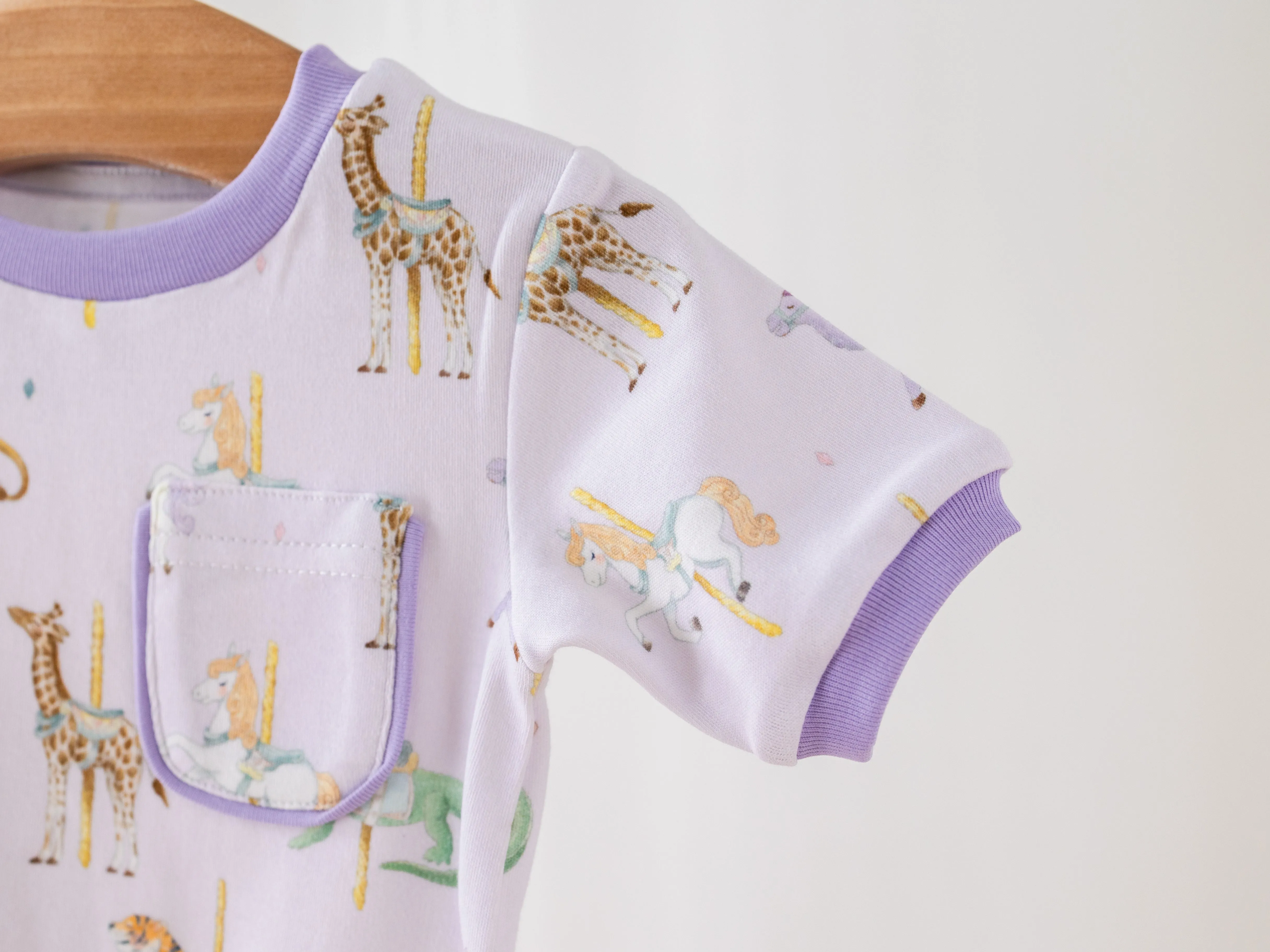 Round & Round We Go Organic Cotton Pajamas
