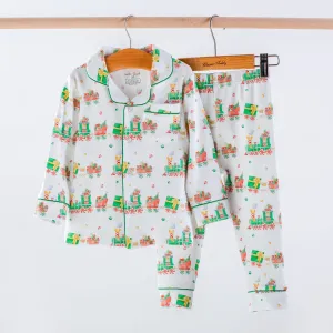 Santa's Sweet Express Organic Cotton Pajama