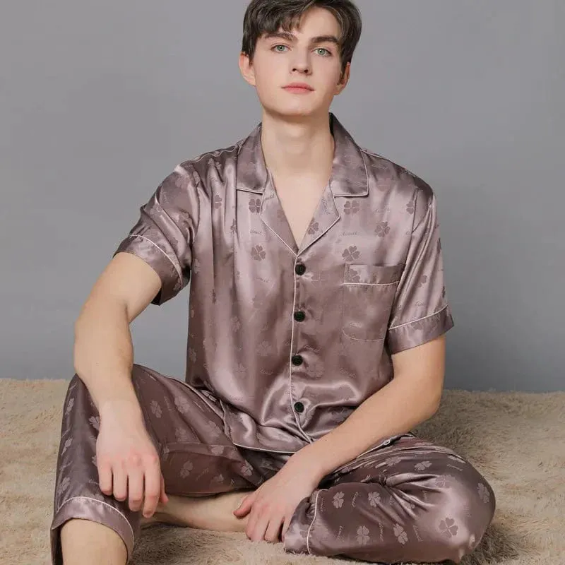 Satin Mens Pajama Pants