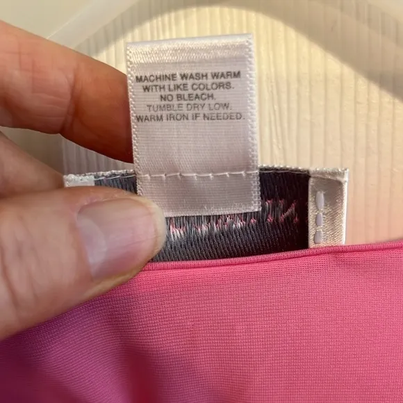 Shadowline pajamas, pink, embroidered neckline. Size 42-New-no tags