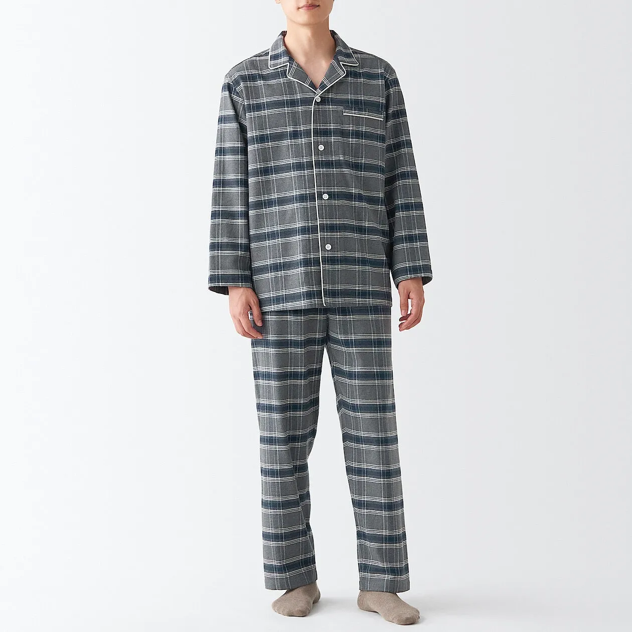 SIDE SEAMLES FLANNEL PJ