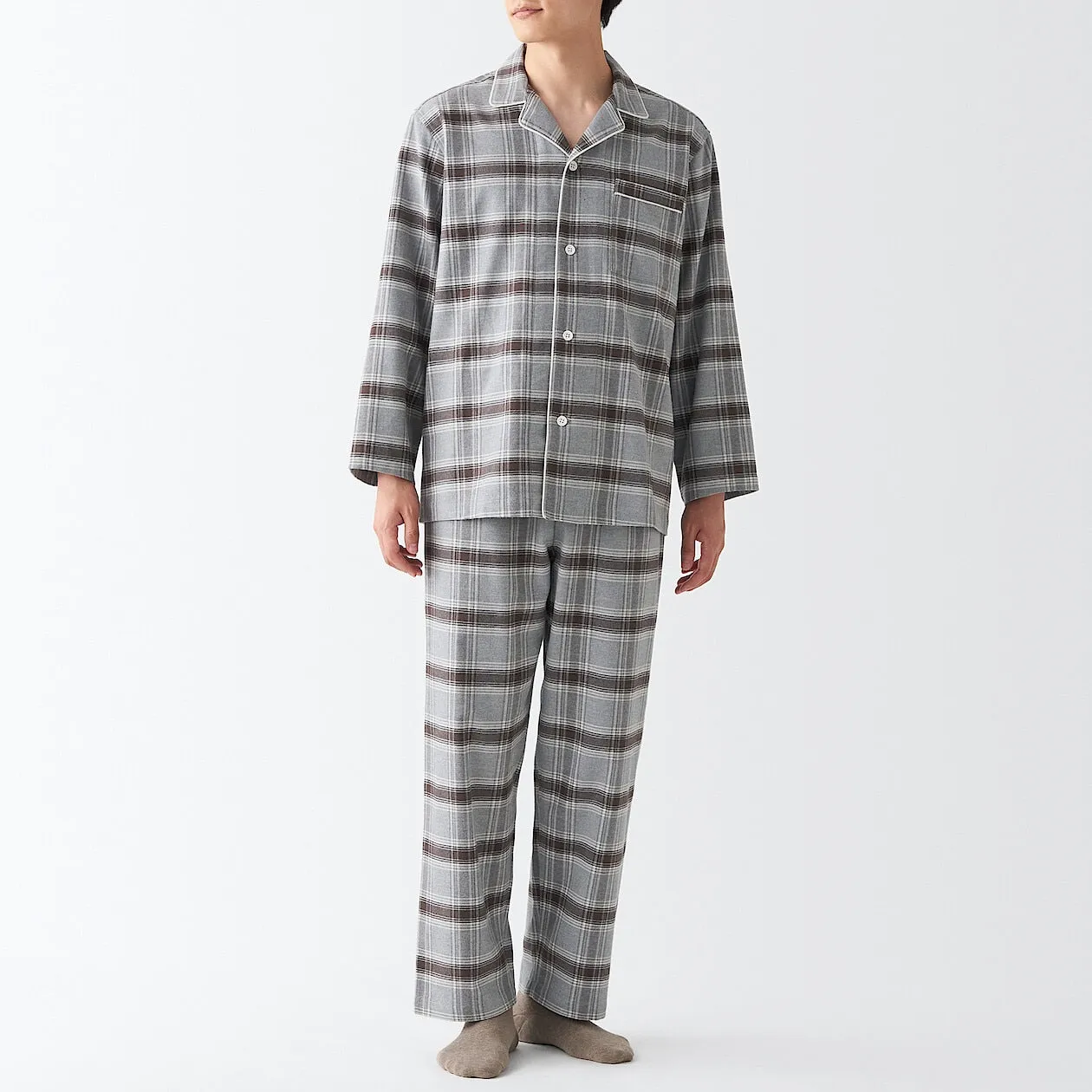 SIDE SEAMLES FLANNEL PJ