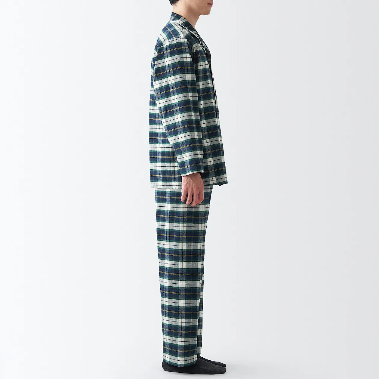 Side Seamless Flannel Pyjamas
