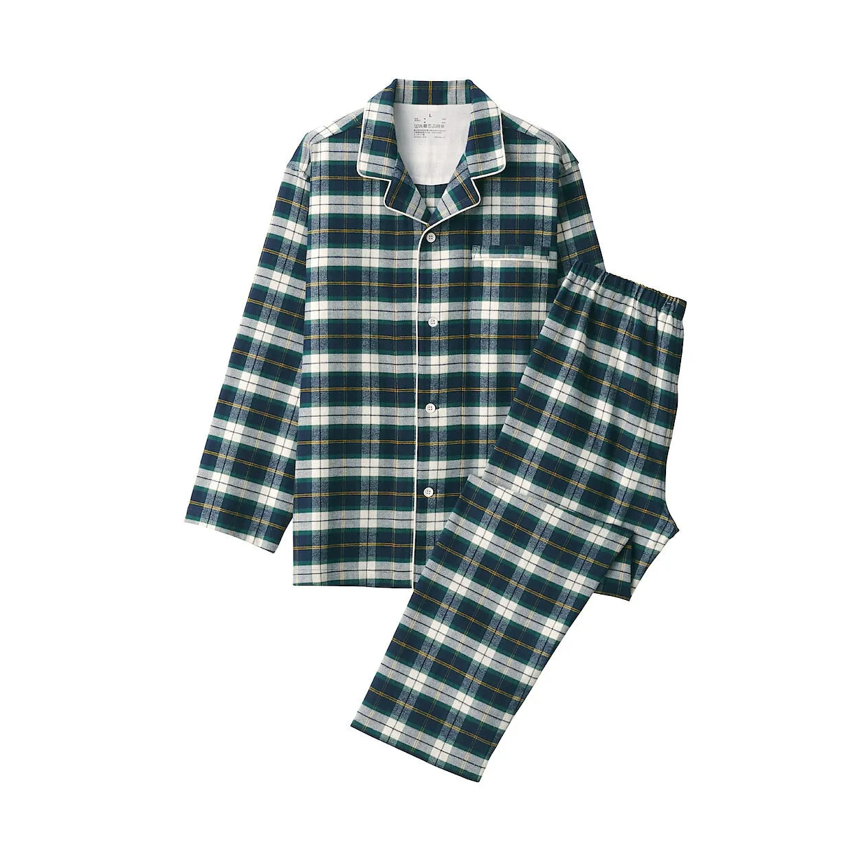 Side Seamless Flannel Pyjamas
