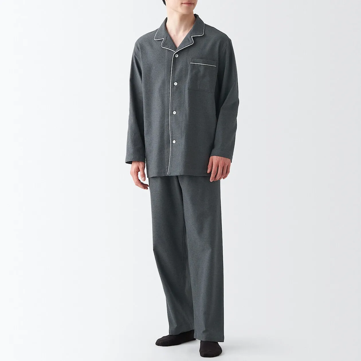 Side Seamless Flannel Pyjamas