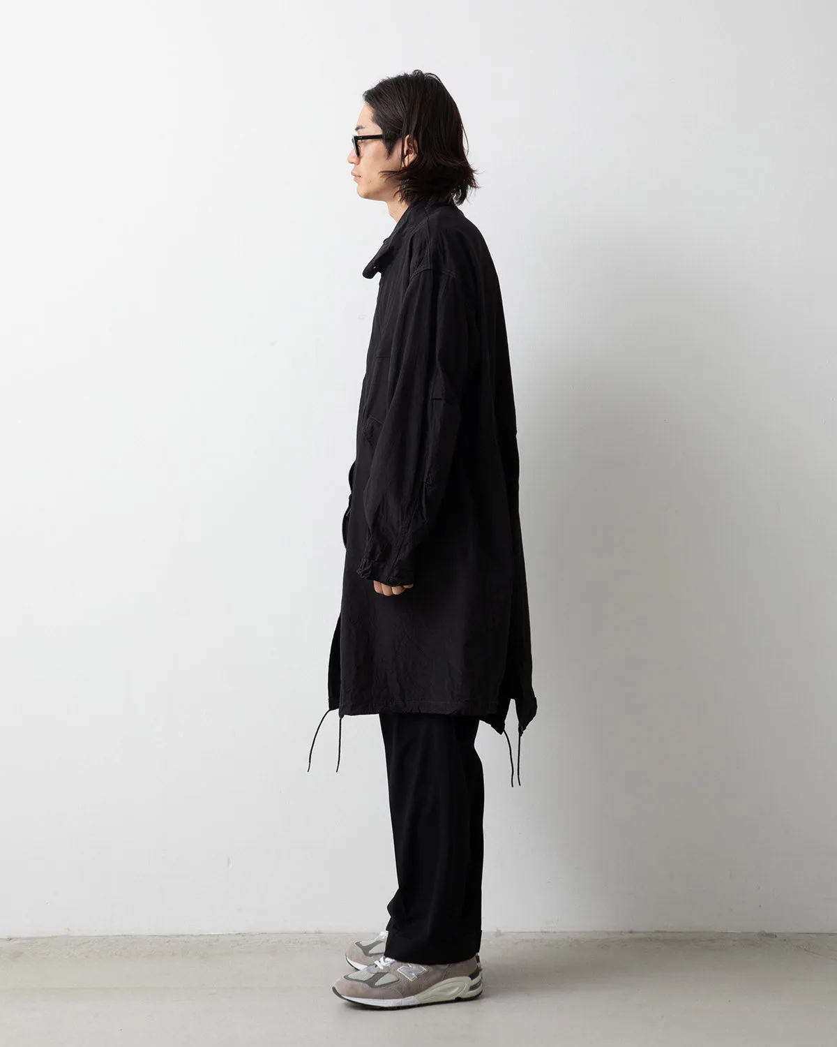 SILK TAFFETA M-65 FISHTAIL PARKA