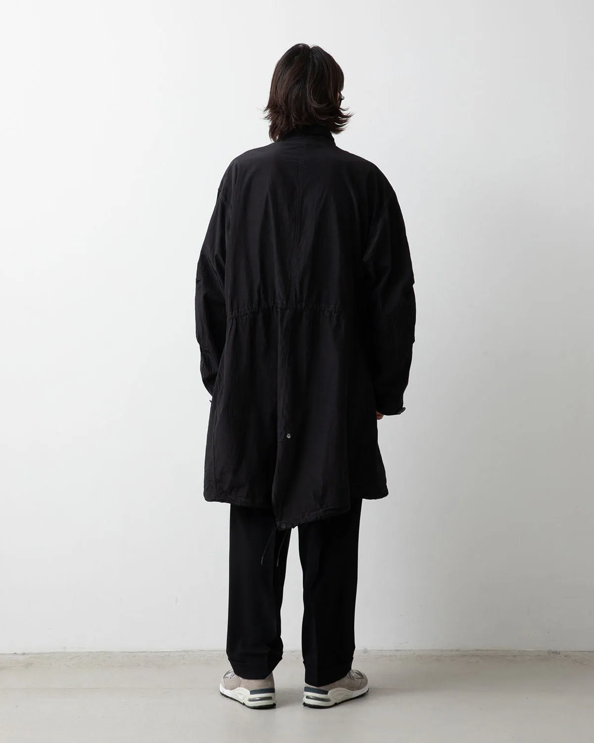 SILK TAFFETA M-65 FISHTAIL PARKA