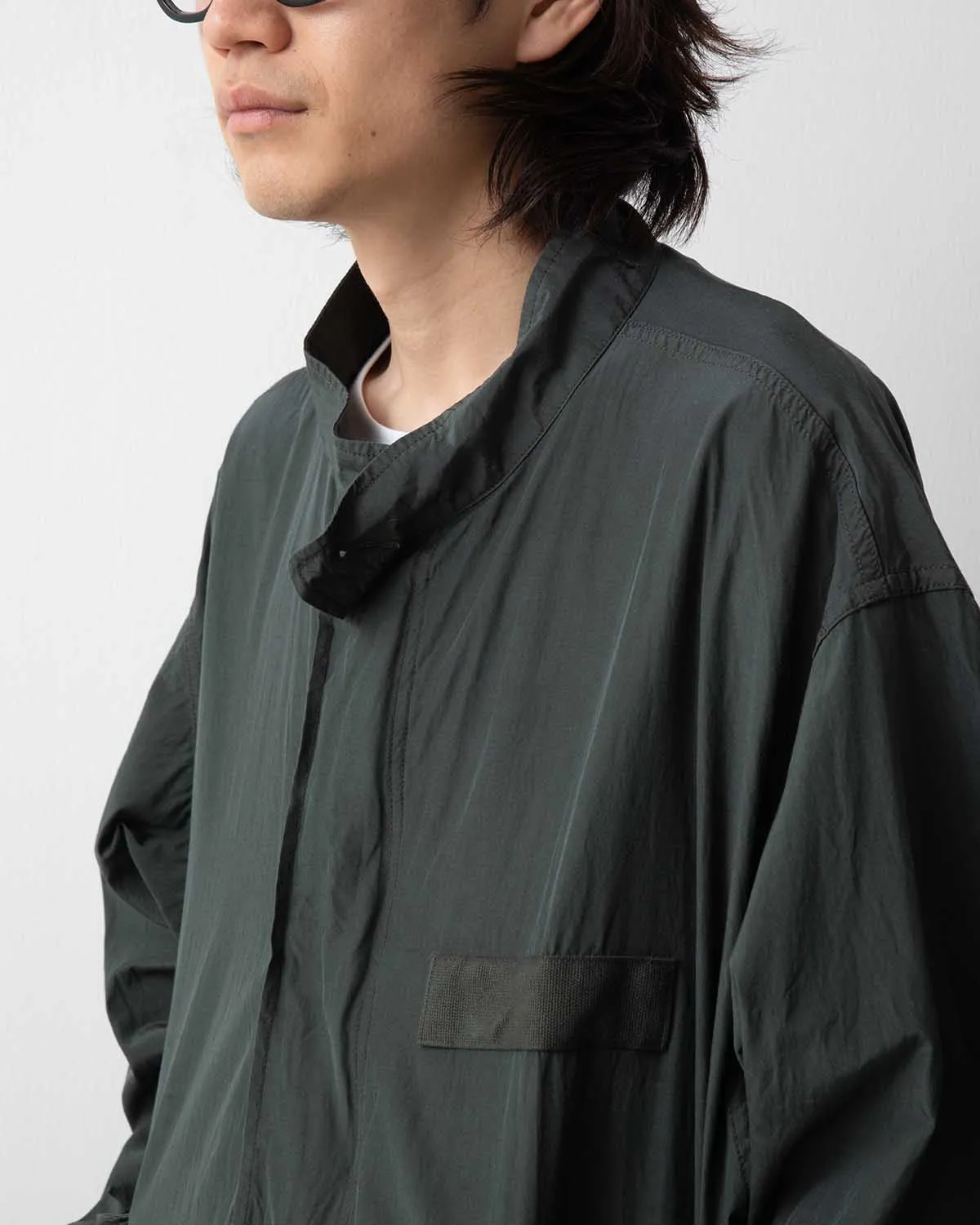SILK TAFFETA M-65 FISHTAIL PARKA