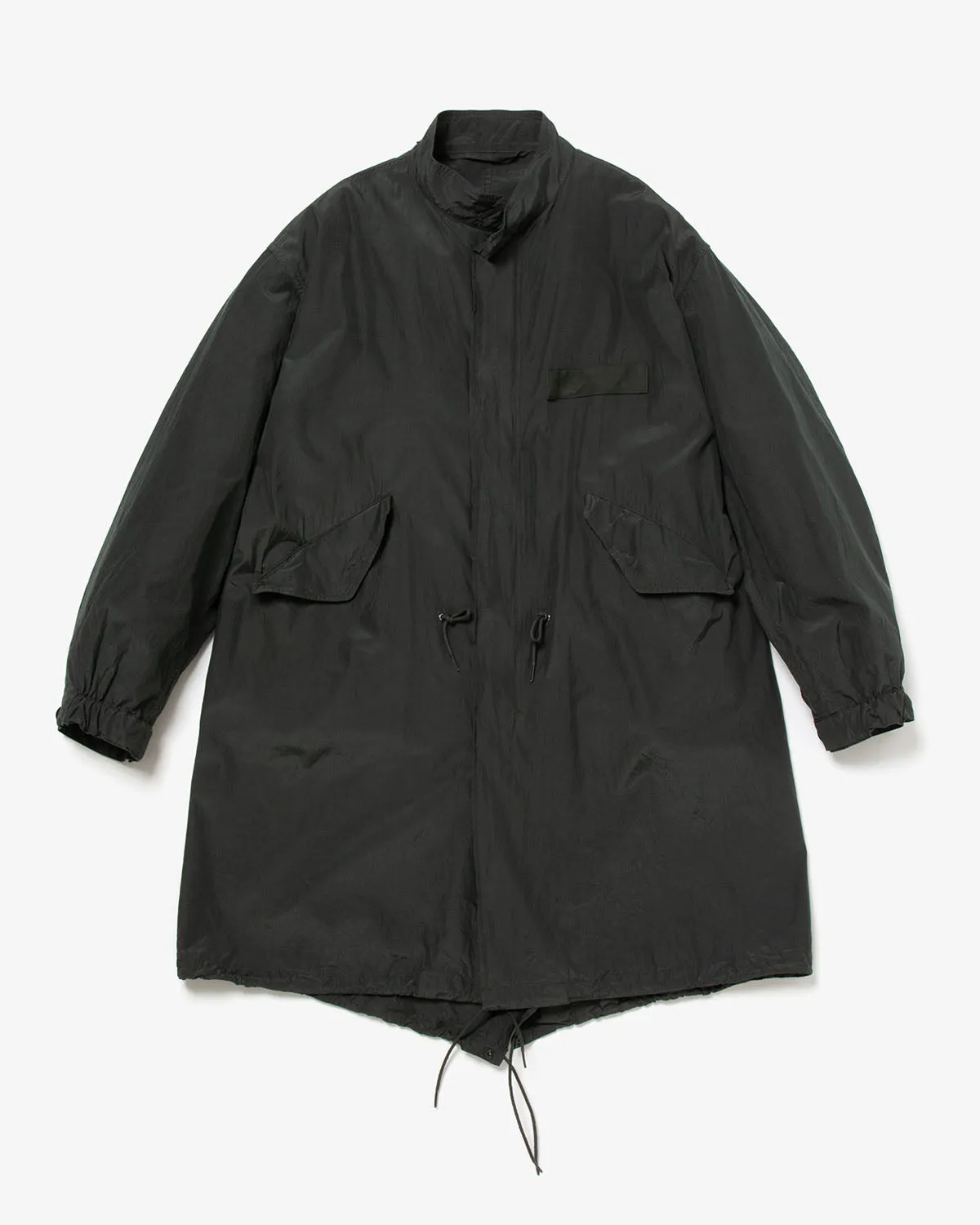 SILK TAFFETA M-65 FISHTAIL PARKA
